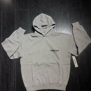 Fear of God Essentials Tan Hoodie